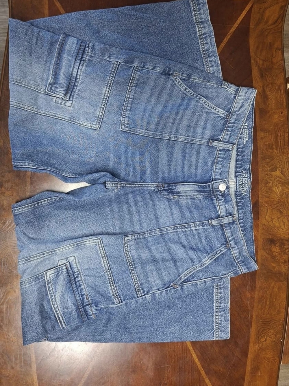 Women's Arizona Light Blue Carpenter Denim Jeans Size 12